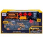 Utilaj constructii, din metal + accesorii, 10 buc/set