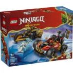 LEGO Ninjago. Vehiculele transformabile ale lui Kai si Cole 71864, 394 piese