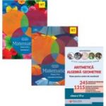 Pachet 3 Culegeri de Matematica pentru clasa a 6-a: Clubul Matematicienilor (semestrele 1+2) si Aritmetica. Agebra. Geometrie. Olimpiade, concursuri si centre de excelenta - Marius Perianu, Artur Balauca