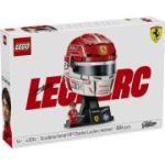 LEGO Editions. Casca lui Charles Leclerc Scuderia Ferrari F1 43014, 886 piese