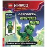 LEGO NINJAGO Descopera aventurile ninja. Caiet de activitati si ghid ninja