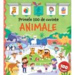 Primele 100 de cuvinte. Animale. Carte cu clapete