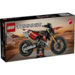LEGO Technic. Motocicleta Ducati Desmo450 MX, versiunea de uzina 42238, 457 piese