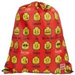 Sac sport LEGO Minifigurine Rosu 20353-2623