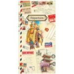 Carnet Adress Book, Bon Voyage, 10x21 cm