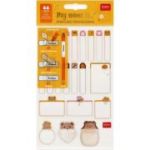 Set 66 etichete adezive Teddy Bear Legami