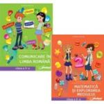 Set Manuale Limba si literatura romana si Matematica pentru clasa a 2-a - Mirela Mihaescu