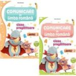 Set Comunicare in limba romana pentru clasa pregatitoare, partea 1 si 2 - Arina Damian