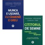 Pachet 2 carti: Munca e usoara, cu oamenii e greu si Cititorul de semne - Charles Fine