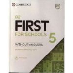 B2 First for Schools 5 Student's Book without Answers with Audio