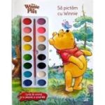 Disney Winnie de Plus. Sa pictam cu Winnie. Carte de colorat cu pensula si acuarele