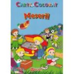 Meserii. Carte de colorat