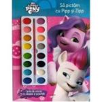 My Little Pony. Sa pictam cu Pipp si Zipp. Carte de colorat cu pensula si acuarele