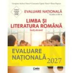 PACHET Evaluarea Nationala clasa a 8-a Limba si literatura romana Invat eficient! + Ghid modele si sugestii de rezolvare