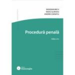 Procedura penala. Editia a 4-a - Bogdan Micu