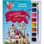 Sa pictam impreuna! Castelul fermecat. Carte de colorat cu pensula si acuarele