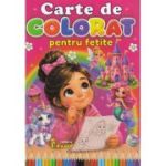 Carte de colorat pentru fetite
