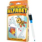 De la punct la linie. Alfabet. 27 de cartonase educative