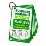Flash Cards Matematica si Explorarea Mediului Evaluarea Nationala clasa a 2-a - Cristian Spanu