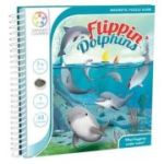 Joc logic Flippin' Dolphins, cu 48 de provocari, limba romana