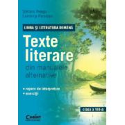 Texte literare din manualele alternative pentru clasa a VIII-a - Limba si literatura romana