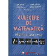 Culegere de matematica. Clasa a VII-a