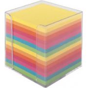 Suport cub de hartie cu rezerva, 750 file, 90x90 mm