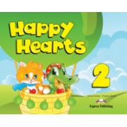 Happy Hearts 2, Pupils Pack. Curs de limba engleza pentru prescolari cu multirom si fise de lucru - Virginia Evans