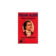 Pagini alese – Texte comentate(Mihai Eminescu)