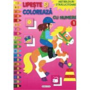 Lipeste si coloreaza cu numere 1