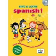 Sing and learn Spanish. Music CD and songbook with illustrated vocabulary