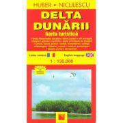Delta Dunarii. Harta turistica si rutiera (Huber Kartographie)