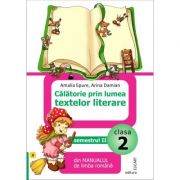 Calatorie prin lumea textelor literare din manualul de limba romana pentru cls a II a sem II. Dupa Manual de limba romana - Tudora Pitila.