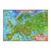 Europa harta pentru copii 350x240 cm (DLFGHECPG)