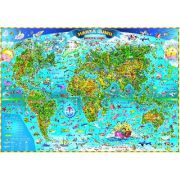 Harta lumii pentru copii 350x240 cm (DLFGHLCPG)