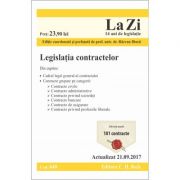 Legislatia contractelor. Cod 648. Editie actualizata (21. 09. 2017) coordonata si prefatata de Razvan Dinca