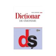 Dictionar de omonime﻿ (Bahnaru Vasile)