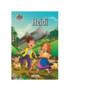 Heidi. Carte de colorat + poveste (format A5)