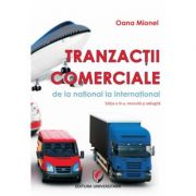 Tranzactii comerciale. De la national la international - Oana Mionel
