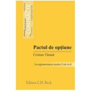 Pactul de optiune - Cristian Tanasa