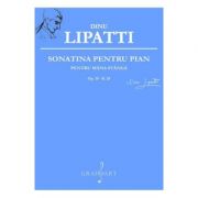 Sonatina pentru pian pentru mana stanga - Dinu Lipatti