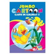 Jumbo Cartoon 5 - Carte de colorat