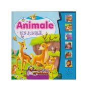 Animale din jungla. Carte cu sunete