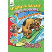 Abtibilduri si activitati cu Scooby-Doo! - Scooby si sporturile - Carte de colorat