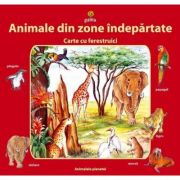 Animale din zone indepartate - Carte cu ferestruici