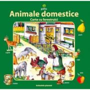 Animale domestice - Carte cu ferestruici