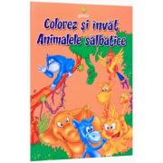 Colorez si invat - Animalele salbatice