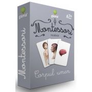 Carti de joc Montessori. Corpul uman