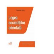 Legea societatilor adnotata. Editie actualizata la 8 ianuarie 2019 - Sebastian Bodu