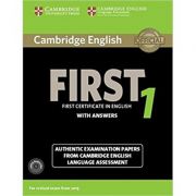 Cambridge English: First 1 - Student's Book Pack (Student's Book with Answers and 2x Audio CDs)